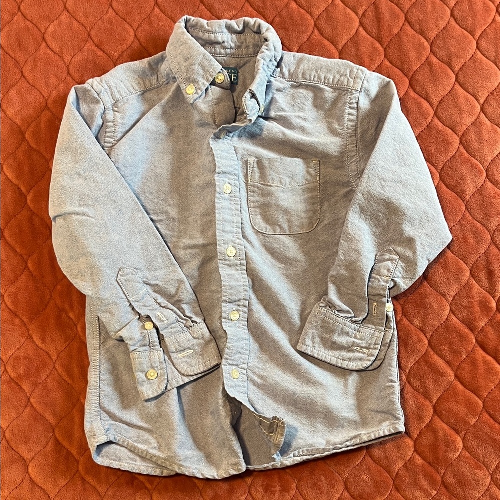 The Children's Place Blue Button-Up Shirt